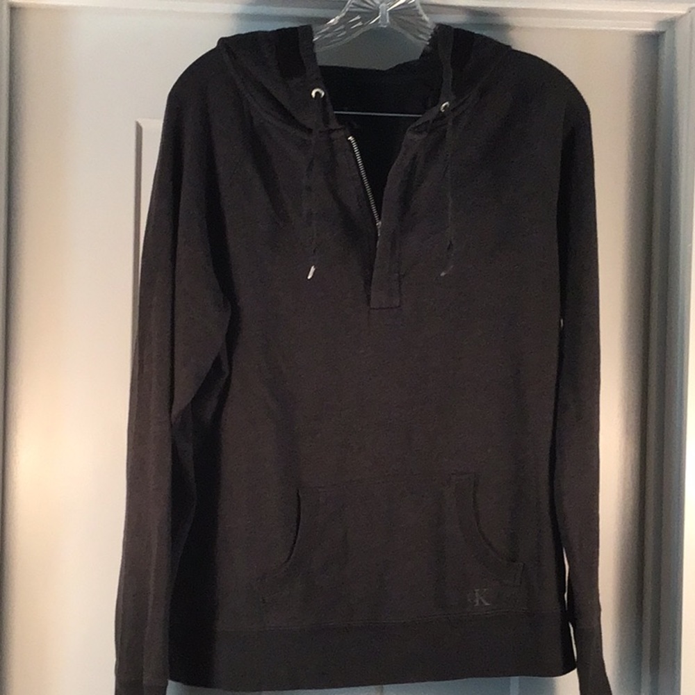 Calvin Klein XL pull over gray hoody
